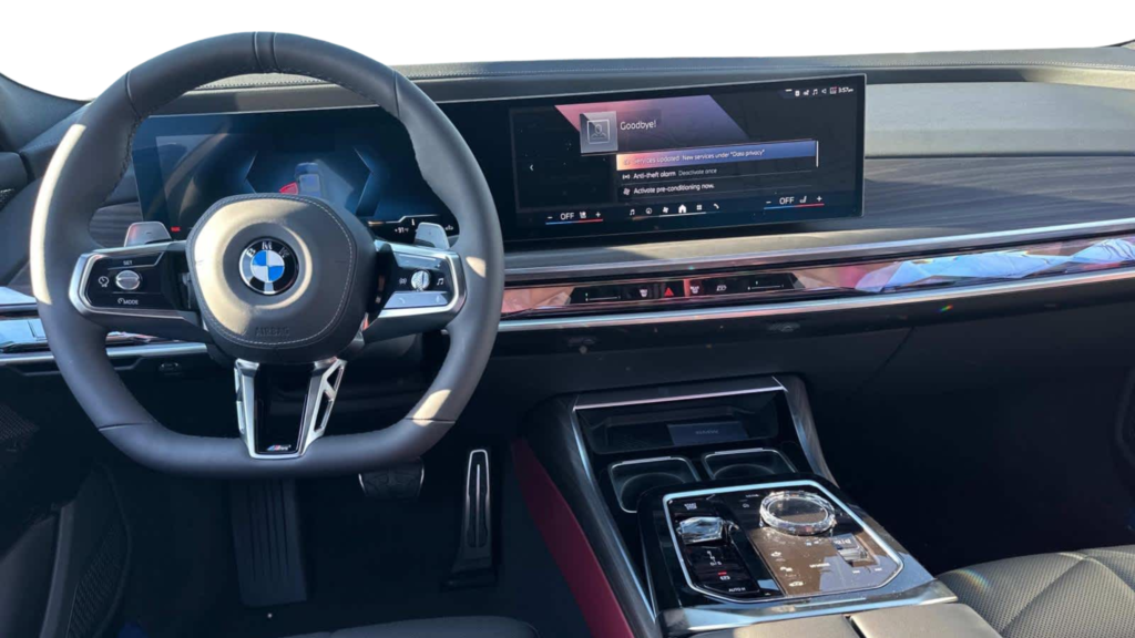 BMW 7 Series 2025 Technology